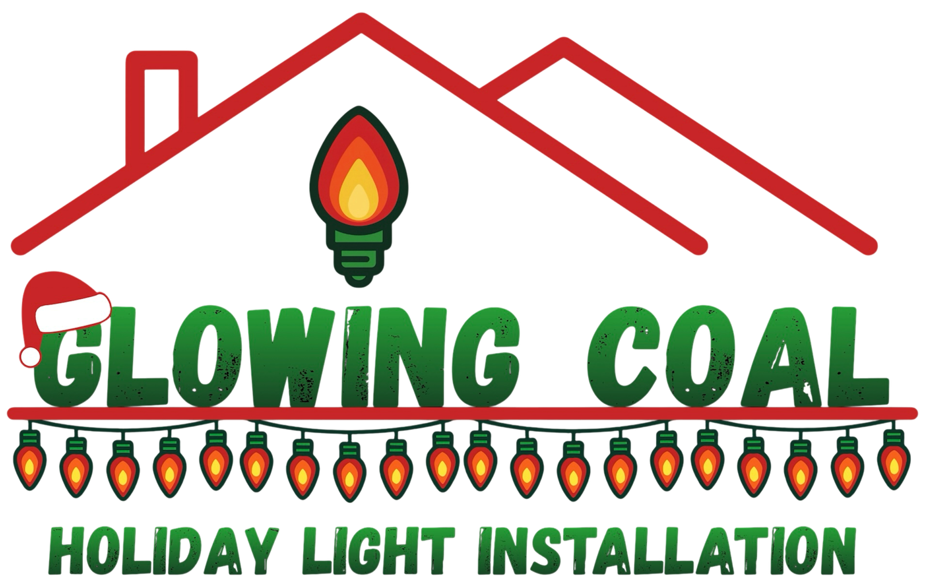 Glowing Coal — Holiday Light Installation